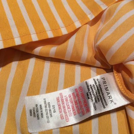 Lehké letní šaty s proužkem, primark,146