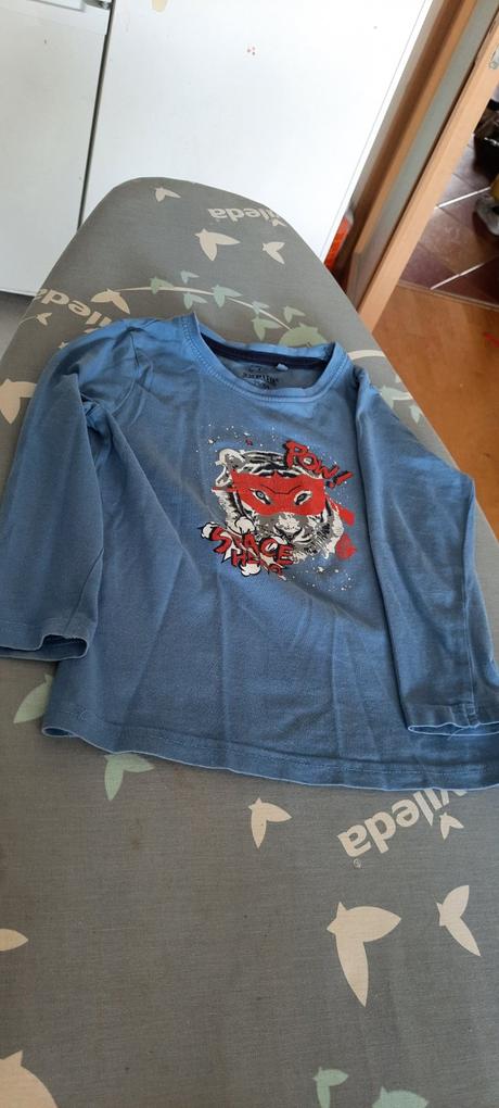 2x chlapecké tričko, značky lupilu, vel. 98/104, lupilu,98