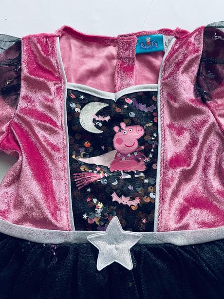 An12/ kostým peppa pig - čarodějka - v.2/3 roky, 
