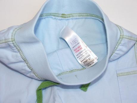 K904 dvouvrstvé tepláky vel. 68, marks & spencer,68