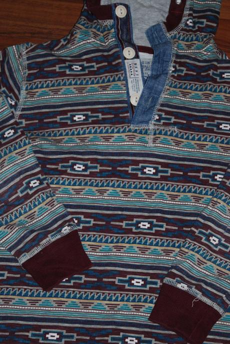 Vzorovaná mikina s kapucí, next,128