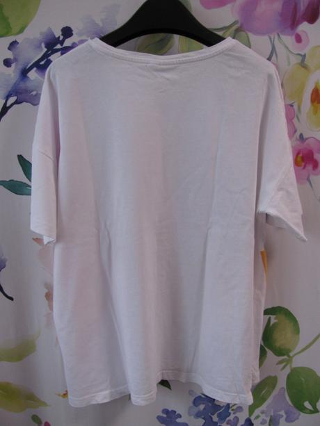 Dívčí bavlněné tričko s potiskem, 158