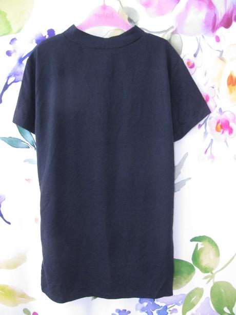 Tmavě modrá elastická halenka, ovs,152