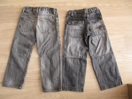 2x džíny 104/110, 104