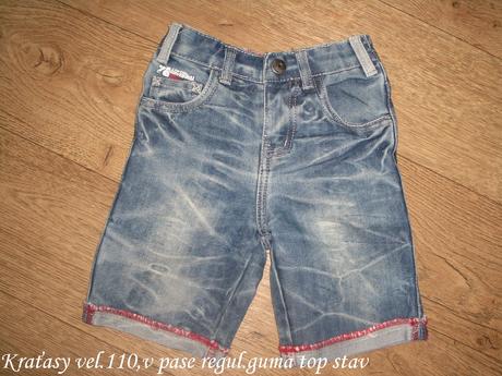 Kraťasy set vel.110-116, 110
