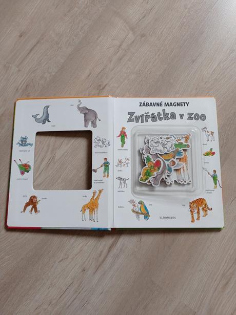 Knížky "zábavné magnety", 