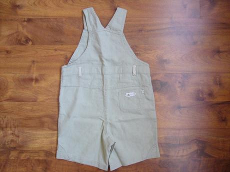 Next lněné lacláčkové kraťásky s dinosaurem 9-12 m, next,80