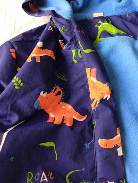 Dětská dino bunda, 128/134, 128