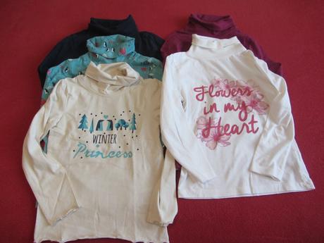 5 kusů roláků pro holčičku., lupilu,110