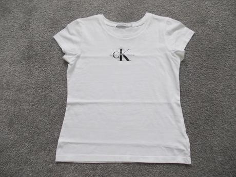 2x tričko s kr. rukávem, vel.146/152, calvin klein,146