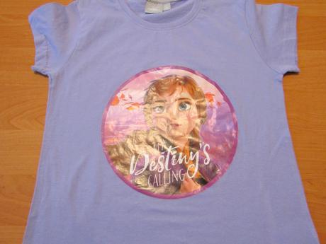 Fialkové triko frozen vel 146-152, 152