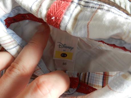 Košile dlouhý rukáv medvídek pú, c&a,86