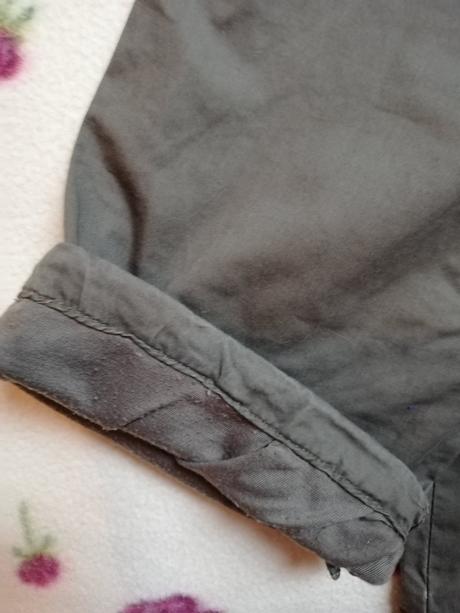 Kalhoty dívčí teplejší s vyšíváním vel. 134., glo-story,134