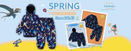 Nepromokavá termo souprava vesmír, 80 / 86