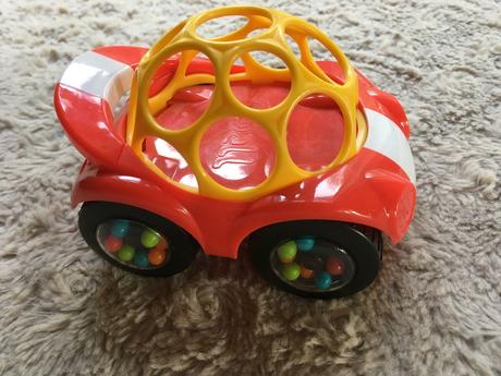 Dětské autíčko oball červené, 