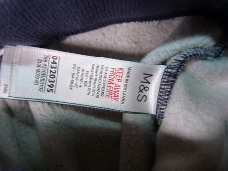 Tepláčky vel.104, marks & spencer,104