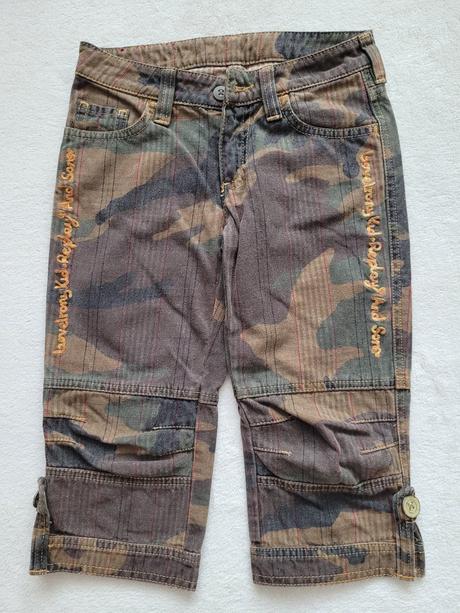 Džínové maskáčové tříčtvrťáky, replay,122