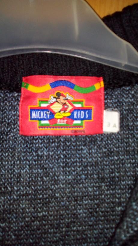 Svetr na zip 92/98, disney,98