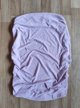 Froté prostěradlo do dětské postýlky, šířka (cm): 60,délka (cm): 90