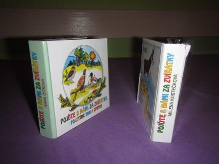 2 x dětské leporelo , zvěř v lese, 