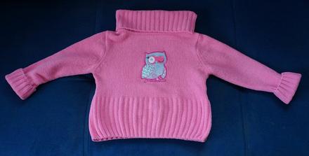 Svetr se sovičkou, lupilu,98