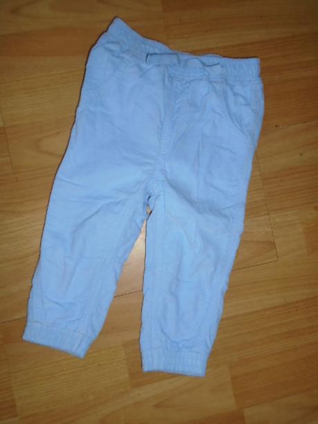 Kalhoty manžestr podšité vel 80/86, george,80