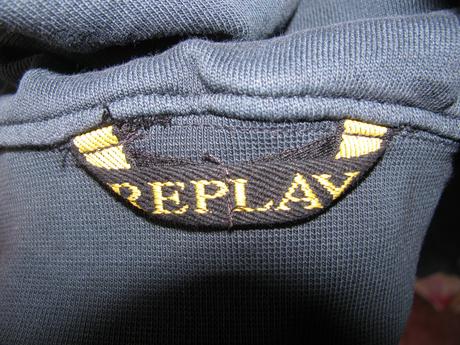 Dámská tmavě modrá mikina scorpion oversize, replay,xxl