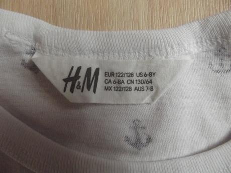 Tílka v.122/128, h&m,122