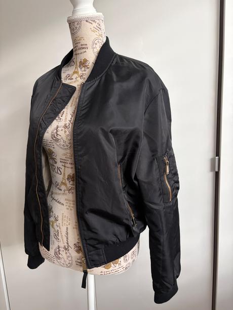 Černá bomber bunda zara xs, zara,xs