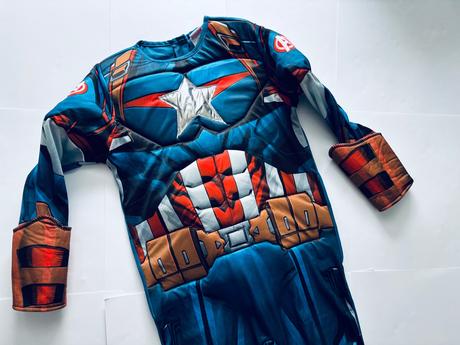 St6/ kostým capitan america - v.7/8 let,