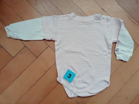 Body dlouhý rukáv 62, h&m,62