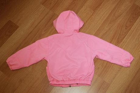 Přechodová bunda - růžová vel. 92, 92