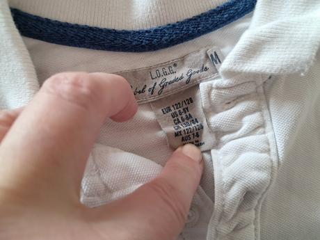 Tričko s límečkem, h&m,128