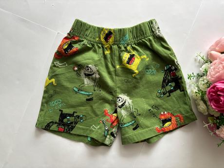 Kraťasy zelené - v.2/3 roky, nutmeg,98