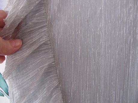 Společenský šedostříbrný kalhotový overal, h&m,152