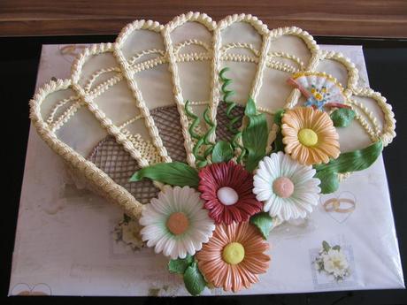 Silikonová forma - vějíř, 