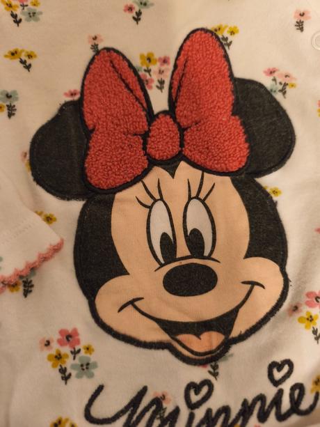 Kytičkový overal minnie disney 74/80, disney,74