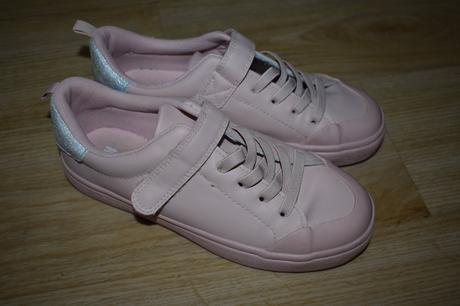 Krásné a slušivé světle růžové tenisky h&m, 34, h&m,34