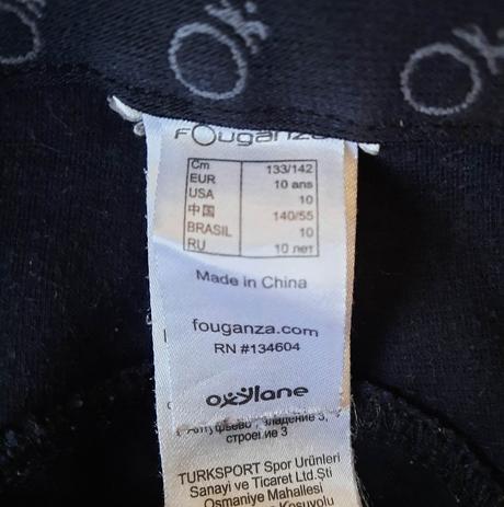 Černé rajtky, 8-10 let, 134