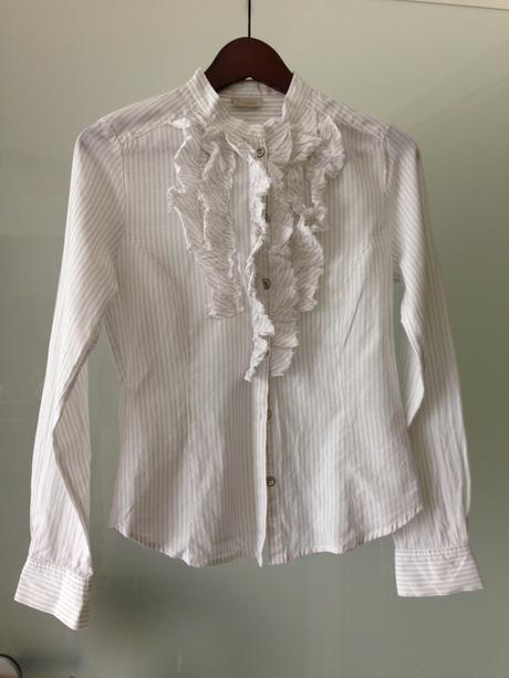 Elegantní béžová košile blůza zn. bonapart vel. 38, 38