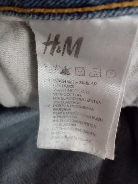Džínové kraťasy hm vel. 42, h&m,42