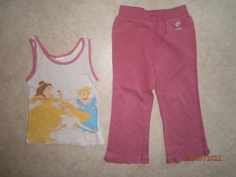 Tepláky + tílko, vel. 98, gap,98