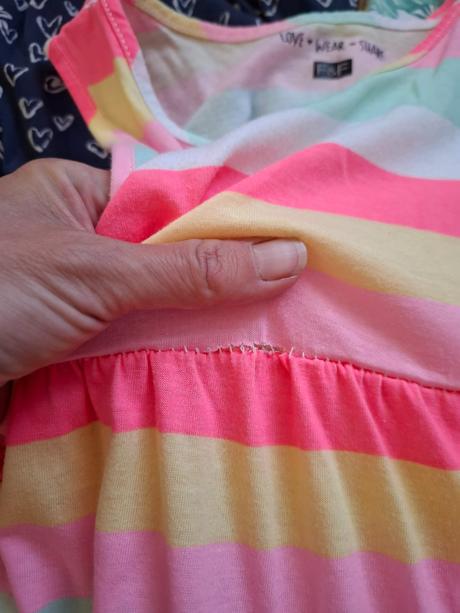 3x šaty vel 134, setino,134