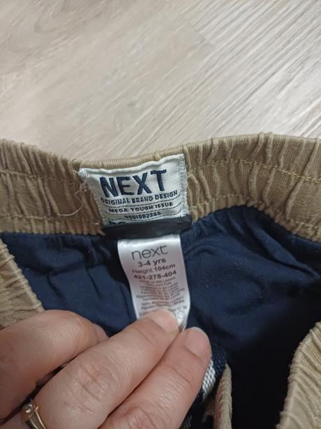 Vyteplené kalhoty, next,104