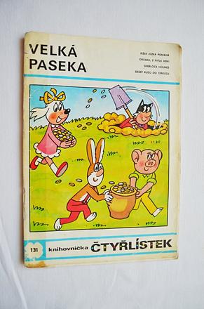 Dětský časopis čtyřlístek 131/ velká paseka, 