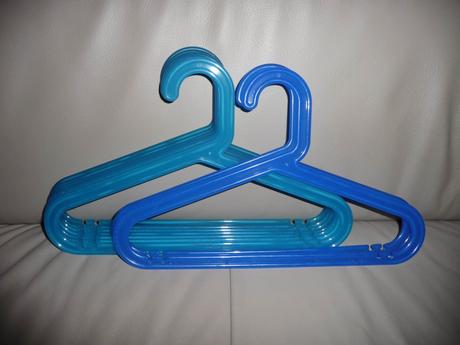 Dětská ramínka v modré barvě, 