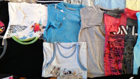 Chlapecký mix věcí vel.116-128 jaro/léto/podzim, 122–134