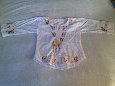 Dívčí halenka egypt - velbloudi, 98