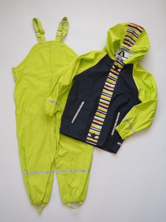 Nepromokavý komplet do deště vel 122/128, lupilu,128