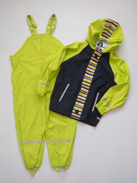 Nepromokavý komplet do deště vel 122/128, lupilu,128
